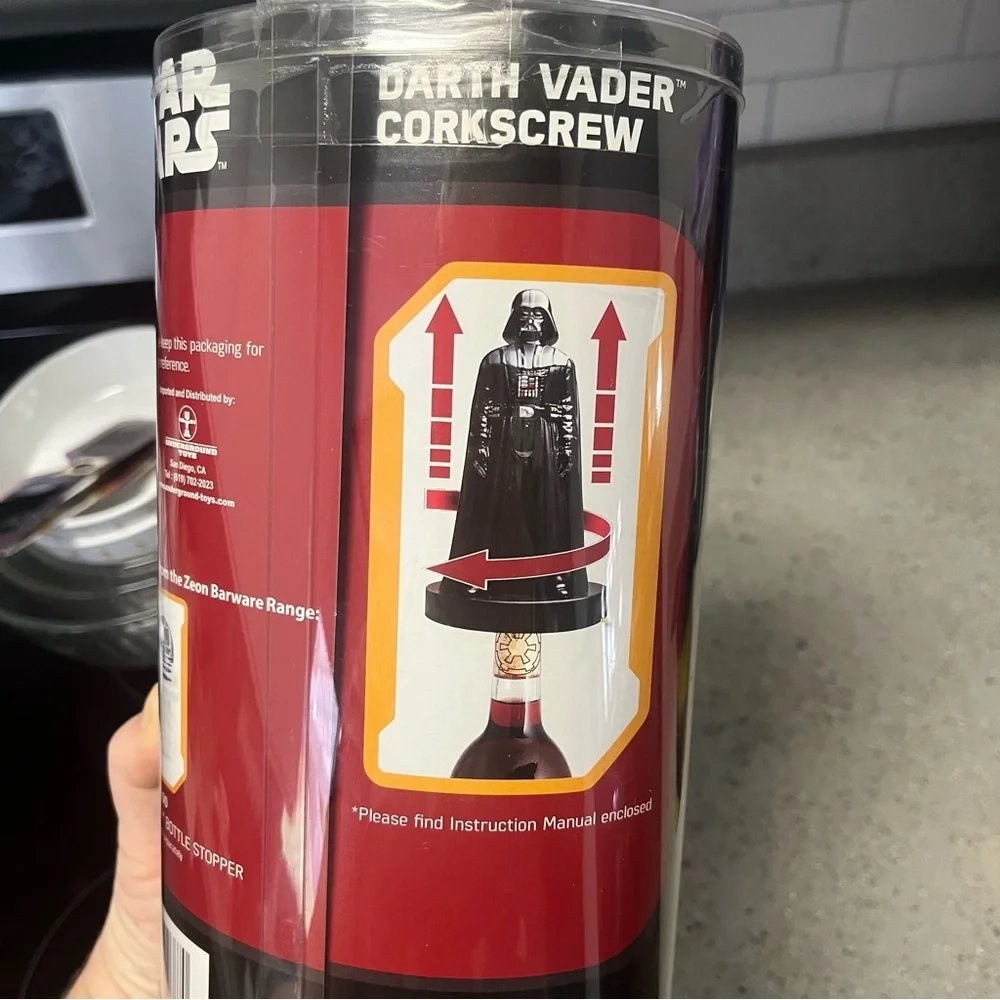 New In Box: Star Wars‎ • Darth Vader Wine Corkscrew